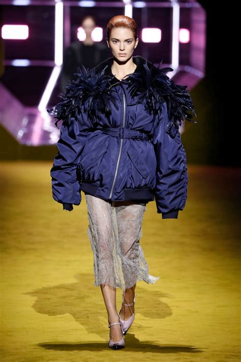 prada fashion show 2022 kendall jenner|prada fw22 women.